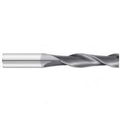 7/16 Dia. x 4 Overall Length 2-Flute Square End Solid Carbide SE End Mill-Round Shank-Center Cut-TiAlN - Americas Industrial Supply