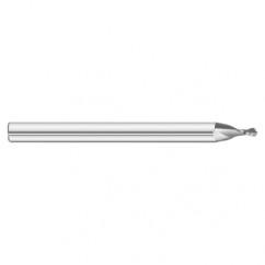 .0230 x .0690 x 1-1/2 2 Flute Ball Nose Sub-Miniature End Mill- Series 3215SM - Americas Industrial Supply