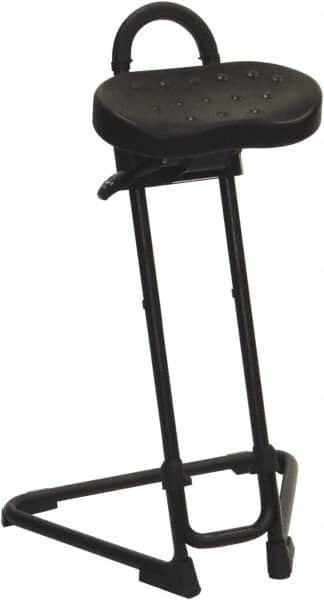 ShopSol - Swivel & Adjustable Stools Type: Sit-Stand Stool Base Type: Tubular Steel - Americas Industrial Supply