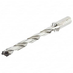 Iscar - 12.5mm to 12.9mm Diam, 12xD, 150mm Max Depth, 16mm Shank Diam, 215mm OAL, Replaceable-Tip Drill - FCP, ICK, ICK-2M, ICM, ICN, ICP, iCP-2M Insert, 12 Seat Size, 43734524 Toolholder, Series SumoCham - Americas Industrial Supply