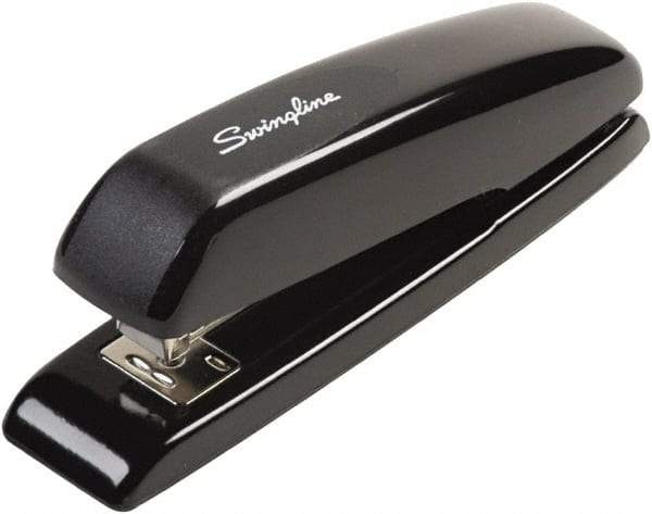 Swingline - 20 Sheet Full Strip Desktop Stapler - Black - Americas Industrial Supply