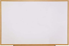 Universal One - 48" High x 72" Wide Dry Erase - Melamine, Includes Mounting Kit - Americas Industrial Supply