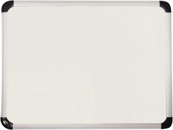 Universal One - 48" High x 72" Wide Magnetic Dry Erase Board - Porcelain, Includes Accessory Tray/Rail & Mounting Kit - Americas Industrial Supply