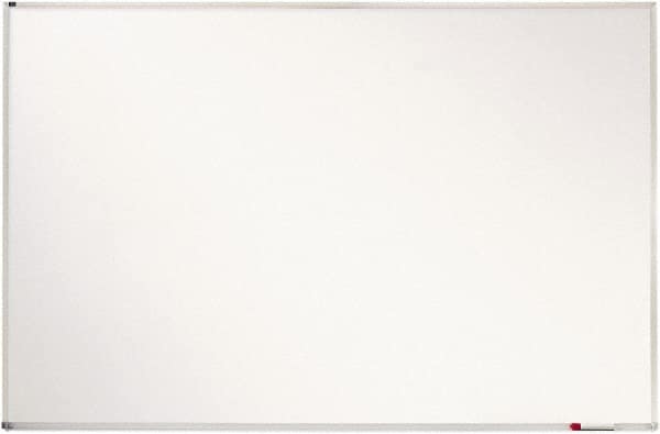 Quartet - 48" High x 72" Wide Magnetic Dry Erase Board - Porcelain, Includes Accessory Tray/Rail & Mounting Hardware - Americas Industrial Supply