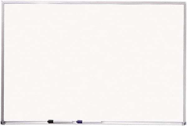 Mead - 48" High x 72" Wide Dry Erase - Melamine, Includes Mounting Kit - Americas Industrial Supply