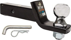 Buyers Products - 2-5/16" Ball Diam, 5-3/4" Shank Length, Hitch Ball - 2" Shank Diam, 6,000 Lb Capacity, Chrome - Americas Industrial Supply