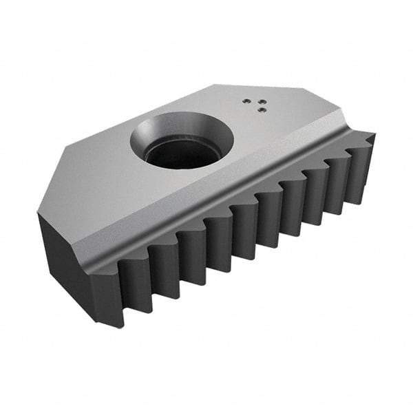 Iscar - 14 TPI, Internal/External Thread, NPTF Standard, MT LNHT Grade IC908 Thread Mill Insert - Carbide, TiAlN Coating - Americas Industrial Supply
