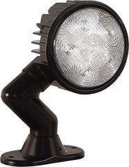 Buyers Products - 12 to 24 Volt, Clear Flood Beam Light - 1.5 Amps, 1,350 Lumens, 6 LED Lamp - Americas Industrial Supply