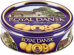 Royal Dansk - Cookies - Cookies, Danish Butter, 12oz Tin - Americas Industrial Supply