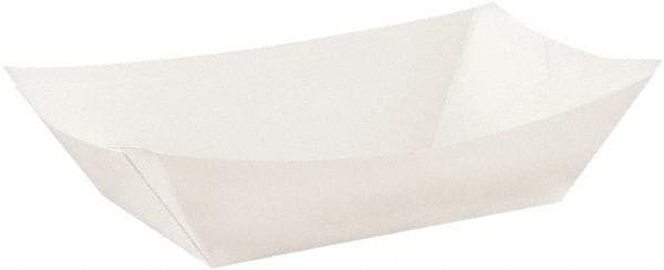 Dixie - Kant Leek Polycoated Paper Food Tray, 3 Pound, 250/Pack 2/Case - White - Americas Industrial Supply