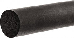 Value Collection - 10' Long, Buna-N Foam Cord - 1/2" Diam, Black - Americas Industrial Supply