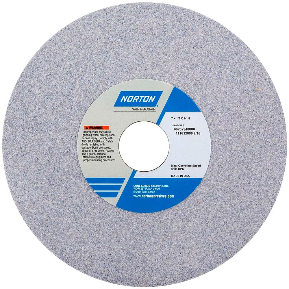 Norton - Tool & Cutter Grinding Wheels Wheel Type: Type 1 Wheel Diameter (Inch): 7 - Americas Industrial Supply