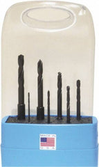 Triumph Twist Drill - 1/16 to 1/4", 135° Point, Black Oxide Finish, High Speed Steel Jobber Length Drill Bit Set - Americas Industrial Supply