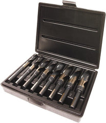 Triumph Twist Drill - 9/16 to 1", 118° Point, Bronze/Black Oxide Finish, High Speed Steel Reduced Shank Drill Bit Set - Americas Industrial Supply