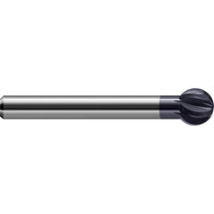 Harvey Tool - 3/8" Diam 270° Wrap Angle 0.324" LOC 6-Flute AlTiN Finish Undercut End Mill - Exact Industrial Supply