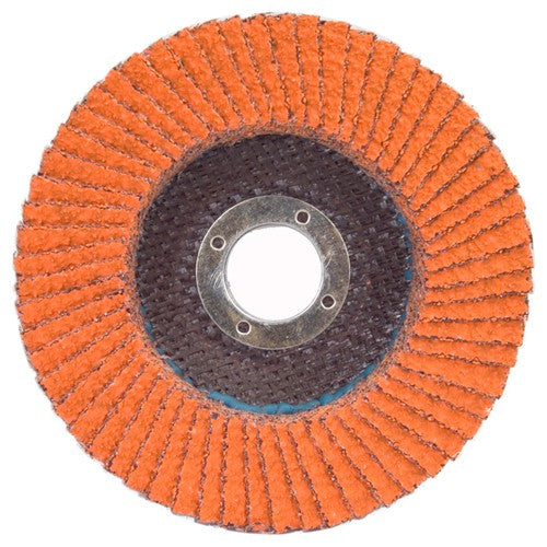 ‎4-1/2″ × 1/4″ × 7/8″ SG Blaze R980P Flap Disc Type 27 Flat 60 Grit - Americas Industrial Supply