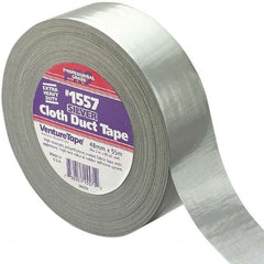 3M - 55m x 48mm x 13 mil Gray Polyethylene Cloth Duct Tape - Americas Industrial Supply