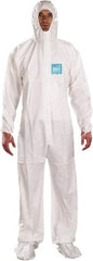 Ansell - Size L Film Laminate Chemical Resistant General Purpose Coveralls - Americas Industrial Supply