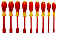 Insulated Nut Driver Inch Set Includes: 3/16" - 5/8"; in Roll Up Pouch. 9 Pieces - Americas Industrial Supply