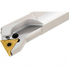 Iscar - PWLN, Right Hand Cut, 95° Lead Angle, 1-1/4" Shank Height x 1-1/4" Shank Width, Negative Rake Indexable Turning Toolholder - 6" OAL, WN..08.. Insert Compatibility, Series Heliturn - Americas Industrial Supply