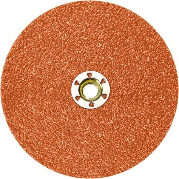 3M - 7" Diam 60+ Grit Fiber Disc - Ceramic, 8,600 Max RPM, Series 787C - Americas Industrial Supply