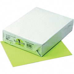 Pacon - 8-1/2" x 11" Lime Colored Copy Paper - Use with Laser Printers, Copiers, Inkjet Printers - Americas Industrial Supply