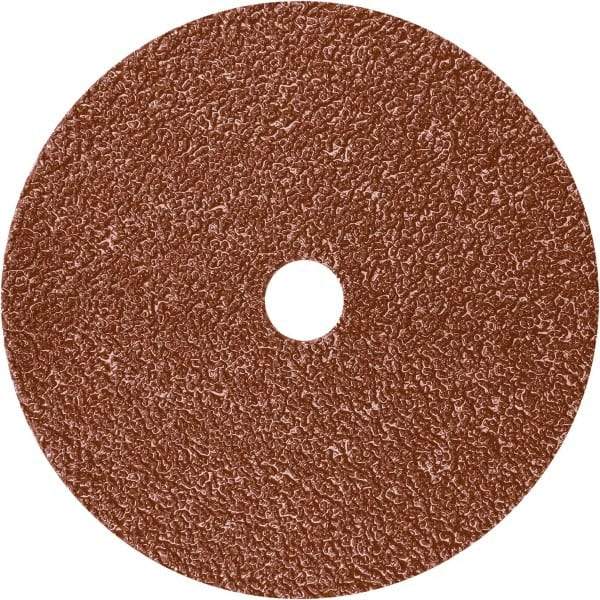 3M - 4-1/2" Diam 80+ Grit Fiber Disc - Ceramic, 13,300 Max RPM, Series 787C - Americas Industrial Supply