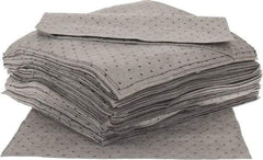 PRO-SAFE - 28 Gal Capacity per Package, Chemical/Hazmat Pad - 17" Long x 15" Wide, Polypropylene - Americas Industrial Supply