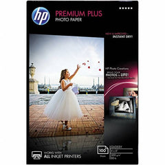 Hewlett-Packard - 4" x 6" White Photo Paper - Use with Inkjet Printers - Americas Industrial Supply