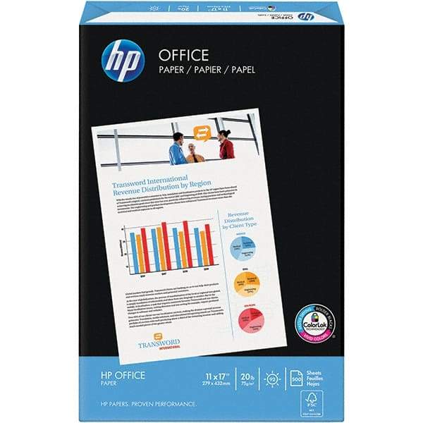 Hewlett-Packard - 11" x 17" White Copy Paper - Use with Laser Printers, Inkjet Printers, Copiers, Fax Machines - Americas Industrial Supply