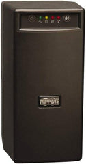 Tripp-Lite - 15 Amp, 600 VA, Tower Mount Standby Backup Uninterruptible Power Supply - Backup 3.3 min with Full Load & 11.1 min with Half Load, 120 VAC Input & Output, 375 Watt Output, 1 Phases, 6 Outlets - Americas Industrial Supply