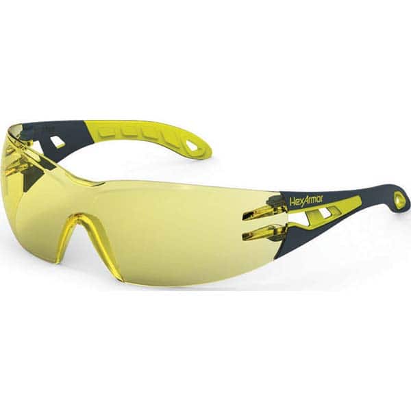 HexArmor - Safety Glasses Type: Safety Lens Color Family: Amber - Americas Industrial Supply