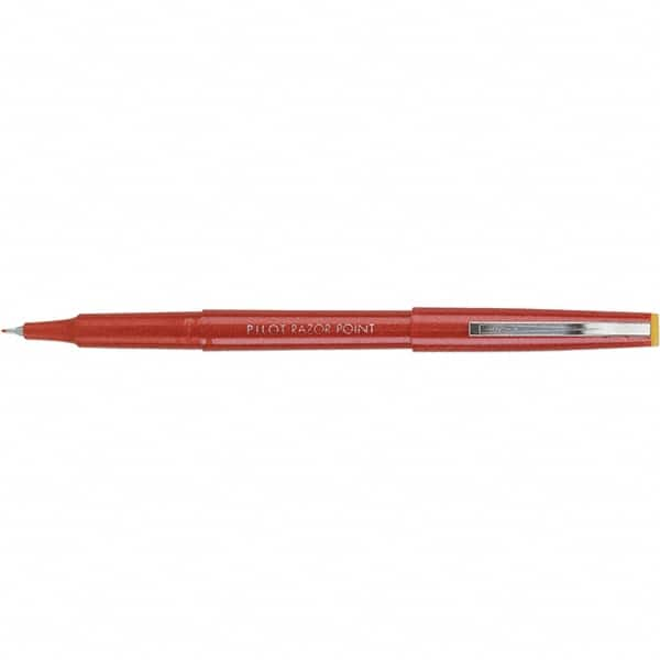 Pilot - Needle Porous Point Pen - Red - Americas Industrial Supply