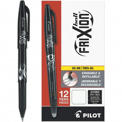 Pilot - Conical Gel Roller Ball Pen - Black - Americas Industrial Supply