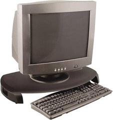 Kantek - Black Desktop Stand - Use with Monitor - Americas Industrial Supply