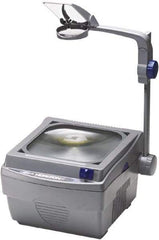 Apollo - Gray Overhead Projector - Use with Classrooms & Small Meeting Rooms - Americas Industrial Supply