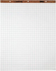 TOPS - Easel Pads, Quadrille Rule, 27 x 34, White, 50 Sheets, 4 Pads/Carton, Easel Pads - Use with Whiteboards, Chalkboards, Walls, Easel St&s - Americas Industrial Supply