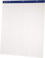 AMPAD - Flip Charts, Unruled, 27 x 34, White, 50 Sheets, 2/Pack, Flip Chart Easel - Use with Whiteboards, Chalkboards, Walls, Easel St&s - Americas Industrial Supply