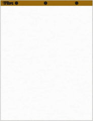 TOPS - Easel Pads, Unruled, 27 x 34, White, 50 Sheets, 2 Pads/Pack, Easel Pads - Use with Whiteboards, Chalkboards, Walls, Easel St&s - Americas Industrial Supply