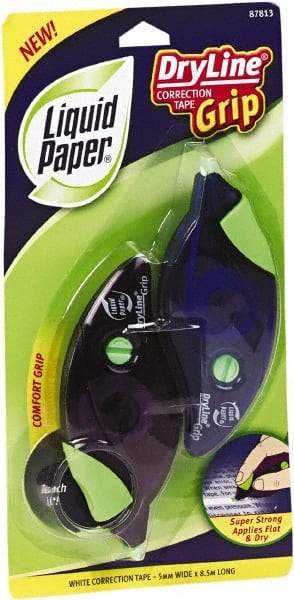 Paper Mate Liquid Paper - 1/5" x 335" Correction Tape Non-Refillable - Americas Industrial Supply