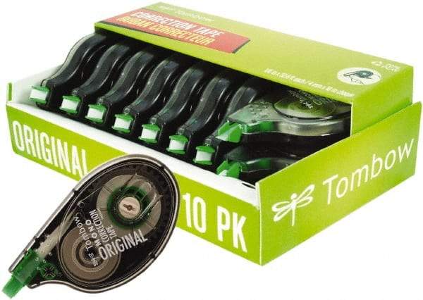 Tombow - 1/6" x 394" Correction Tape Non-Refillable - Americas Industrial Supply