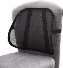 Safco - Black Backrest - For Chairs - Americas Industrial Supply