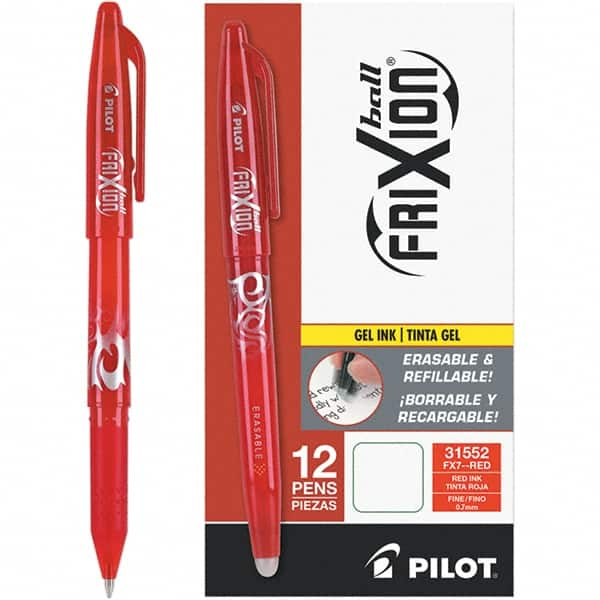 Pilot - Conical Gel Roller Ball Pen - Red - Americas Industrial Supply