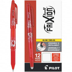 Pilot - Conical Gel Roller Ball Pen - Red - Americas Industrial Supply