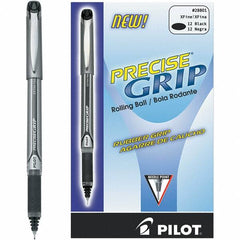 Pilot - Precision Point Roller Ball Pen - Black - Americas Industrial Supply