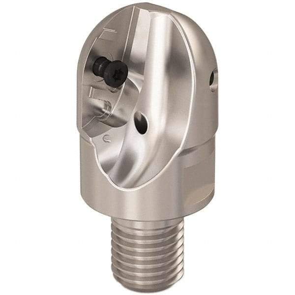 Seco - 40mm Cut Diam, 35mm Max Depth of Cut, 54.9mm OAL, Indexable Ball Nose End Mill - 54.9mm Head Length, M20 Combimaster Shank, R218.20 Toolholder, 218.20 Insert - Americas Industrial Supply