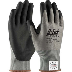 PIP - Size L, ANSI Cut Lvl A4, Puncture Lvl 3, Abrasion Lvl 4, Nitrile Coated PolyKor Xrystal Cut Resistant Gloves - Americas Industrial Supply