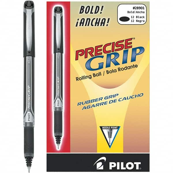 Pilot - Precision Point Roller Ball Pen - Black - Americas Industrial Supply