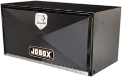 Jobox - 1 Compartment Underbed Truck Box - 30" Wide x 18" Deep x 18" High, Steel, Black - Americas Industrial Supply