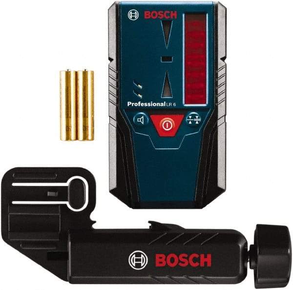 Bosch - Optical Level Accessories Type: Laser Detector Graduation: Feet/Inches - Americas Industrial Supply